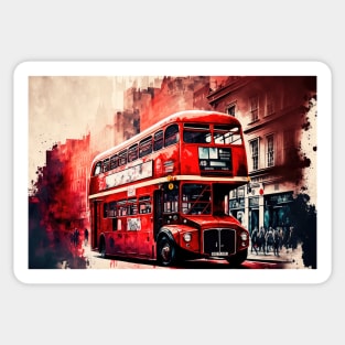 London Bus Sticker